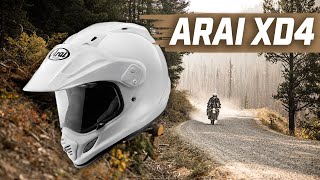 Arai XD4 ADVDual Sport Motorcycle Helmet [upl. by Romelle]