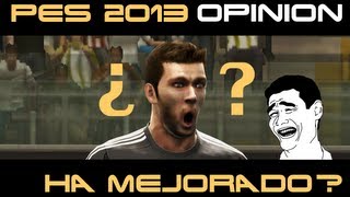 PES 2013 ¿Ha mejorado realmente Gameplay Comentado con PES 2009  Crítica [upl. by Baniez]