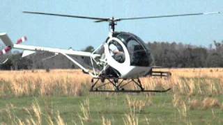 First solo in a Schweizer 300 CBi Helicopter [upl. by Rayford]