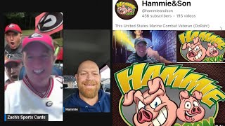 Zach’s Sports Cards is Live with Special Guest hammieandson Sports Cards [upl. by Nylarac353]