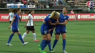 Highlights Megan Rapinoes hat trick gives Seattle 54 win over Sky Blue FC [upl. by Marne]