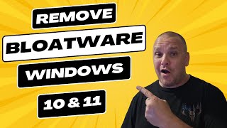 How to remove Bloatware from Windows 10 amp Windows 11  OampO App Buster [upl. by Nairred]