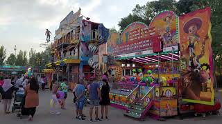 Feria de Alcalá de Henares 2022 Atracciones infantiles y familiares [upl. by Ahsila]