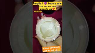 purplle purpllehaul skincare goodvibes ytshortsindia amishafashion [upl. by Mayberry419]