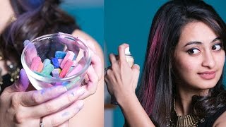 3 Hacks To Colour Your Hair Temporarily  Glamrs Hair Secrets [upl. by Zonda761]