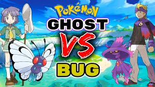 We Only Catch Ghost or Bug Type Pokemon Then We FIGHT [upl. by Nitsirhc]