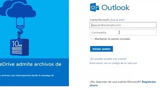 Como cambiar la contraseña del correo electrónico de Outlook o Hotmail 2016 [upl. by Ivonne452]