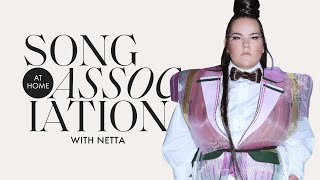 Netta Sings Lady Gaga Daft Punk and quotToyquot in a Game of Song Association  ELLE [upl. by Costin]