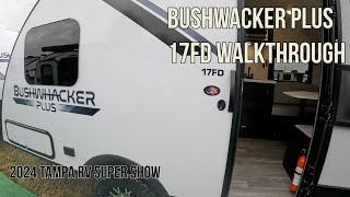 2024 BUSHWACKER PLUS 17FD  WALKTHROUGH  TAMPA RV SUPER SHOW [upl. by Adrell]