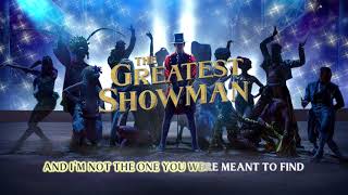 The Greatest Showman Cast  Rewrite The Stars Instrumental Official Lyric Video [upl. by Nirrek]