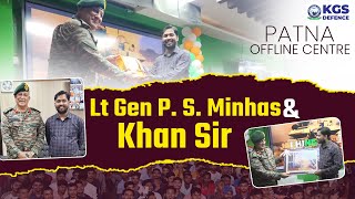 Inspiring Story of Lieutenant General PS Minhas  Success मंत्र for Defence Aspirants  Khan Sir [upl. by Lucian]