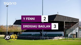 Uchafbwyntiau ac ymateb  Y Fenni 23 Dreigiau Baglan [upl. by Ellevart]