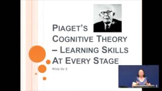 Piagets Cognitive Theory Learning Skills at Every Stage  with Dr Z [upl. by Noremac30]