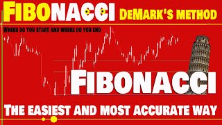 How to Draw Fibonacci Retracement  The Easiest and Most Accurate Way Demark Method Sequence [upl. by Eniala]