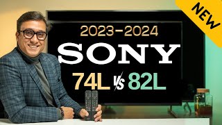 Sony 74L TV vs Sony 82L TV  Sony X82L TV  Sony X74L TV  Best TV in 2023 [upl. by Aimerej]