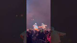 Childish Gambino hops on stage with Tyler The Creator at Coachella 2024 coachella tylerthecreator [upl. by Yacano]