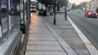 A early morning walk of Camborne mining town cornwall walkthrough kernow [upl. by Novad]