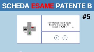 SCHEDA ESAME PATENTE B 2024 5 [upl. by Ylrak429]