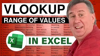 Excel  VLOOKUP Range Episode 1570 [upl. by Okuy]