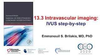 133 Manual of PCI  IVUS stepbystep [upl. by Ydoc]