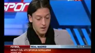 Mesut Özil Turkish Interview dec 2011 [upl. by Enilrae402]