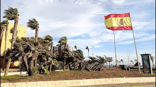 🍃🌊Los efectos del temporal en la costa de Almería [upl. by Tybalt]