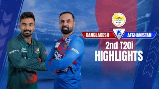 Bangladesh vs Afghanistan Highlights  2nd T20i  Afghanistan tour of Bangladesh 2023 [upl. by Une]