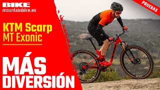 BIKE Pruebas KTM Scarp MT Exonic  Revista BIKE [upl. by Midian]