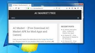 How to Install AC Market for Windows PC [upl. by Savell]