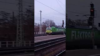 Flixtrain im Bahnhof Neustadt [upl. by Kirred71]