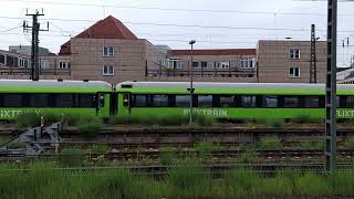 Flixtrain in Hannover HBF 21062024 [upl. by Benge]