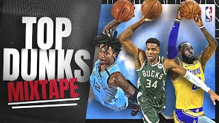 The Greatest NBA Dunk Mixtape This Year 🔥 EPIC MONTAGE [upl. by Peers]