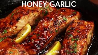 Browned Butter Honey Garlic Salmon [upl. by Warfield]