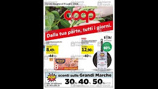 Volantino Coop Alleanza 30 dal 20 giugno al 3 luglio 2024 in anteprima [upl. by Clothilde]