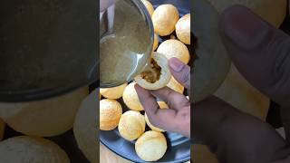 😱😋READYMADE PANIPURIstreetfood panipuri shorts ytshorts food cooking recipe review [upl. by Eidnac842]