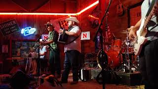 Squeezebox Bandits sing HEY BABY QUE PASO  Mule Barn 20190920 233304 [upl. by Ahserak]