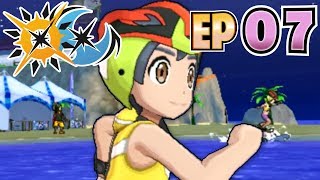 Lets Play Pokémon Ultra Sun amp Ultra Moon  Part 7  Mantine Surfing to Akala [upl. by Asssilem]