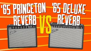 Fender ’65 Deluxe Reverb Vs ’65 Princeton Reverb Guitar Amps That Pedal Show [upl. by Tonneson]