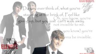 Big Time Rush  InvisibleLyrics [upl. by Akirahc]