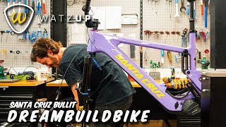 DREAMBUILDBIKE  Santa Cruz Bullit mit Öhlins  HOPE  SRAM AXS  WatzUpbike [upl. by Lerrehs]