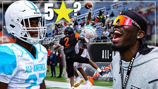 We MIGHT Have Found A Future 5 Star UNDER ARMOUR 8TH GRADE ALLAMERICA GAME [upl. by Holcman]