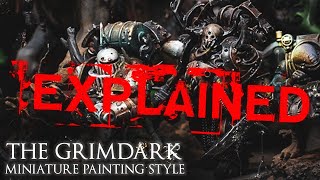 Painting Warhammer in the Grimdark Style [upl. by Kama]