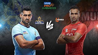 Pro Kabaddi 2019 Highlights  Tamil Thalaivas v U Mumba  Hindi M54 [upl. by Barden]