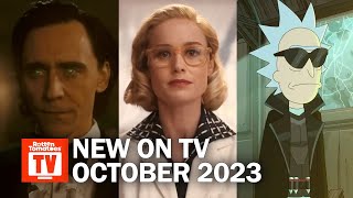 Top TV Shows Premiering in October 2023  Rotten Tomatoes TV [upl. by Jermayne]