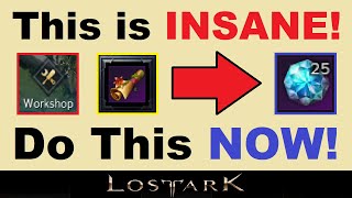 CRAFT These Maps amp DO THEM NOW 1000 GOLD in EZ Mats Get 1100gs WAY EASIER Lost Ark [upl. by Esyak]