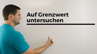 Auf Grenzwert untersuchen cosnPi Beispiel limes  Mathe by Daniel Jung [upl. by Sosthina]