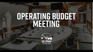 Operating Budget Special Council  27 Feb 2024 Part 1 [upl. by Grimes]