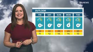 Amanda Houston  ITV Calendar Weather 25Jul2024 [upl. by Ardeed]