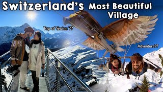 Asli Switzerland To Ye Hai 🇨🇭Most Beautiful Village 😍  Switzerland Ep2Grindelwald  Travel Vlog [upl. by Itoyj]