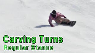 Snowboard Carving Turns FreeRide Freerun BeginnerAdvanced [upl. by Norb272]